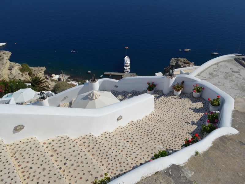 Armeni bay in Santorini