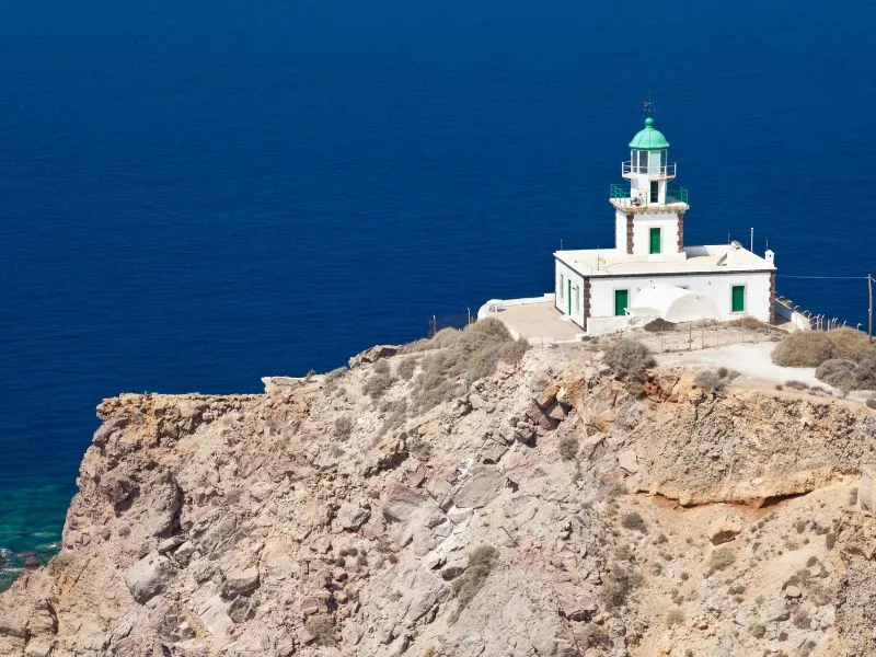 Lighthouse in Akrotiri