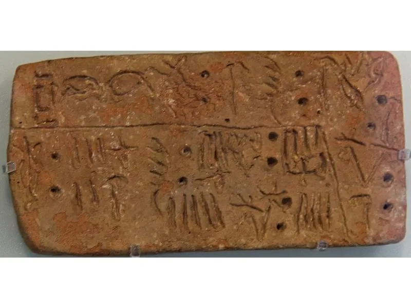 Linear A script